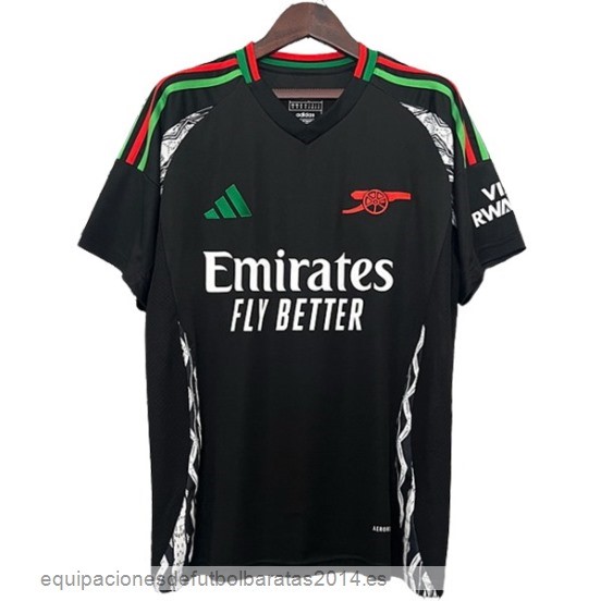 Nuevo Tailandia 2ª Camiseta Arsenal 24/25 Negro Baratas